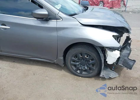 2017 Nissan Sentra S z USA, uszkodzony, nr VIN 3N1AB7APXHY366006